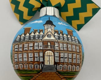 William and Mary (Wren Building) Christmas Ornament