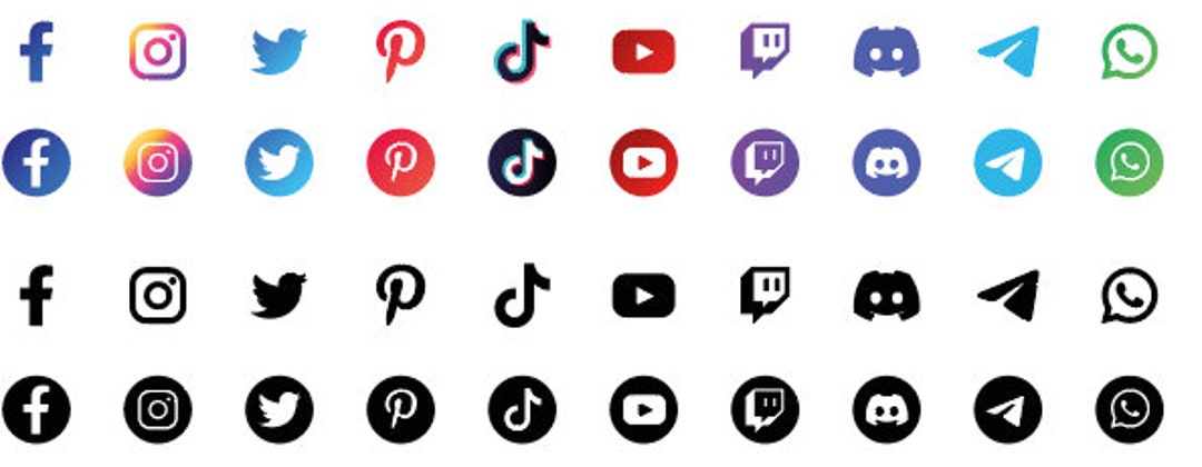 Sm Icon Vector Svg Social Media Icon - Etsy