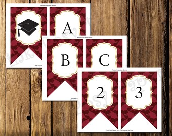 Graduation Is Sweet Please Take A Treat Maroon Graduation Etsy