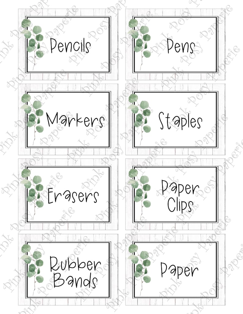 Editable Bin Labels Farmhouse Classroom Labels Classroom Etsy