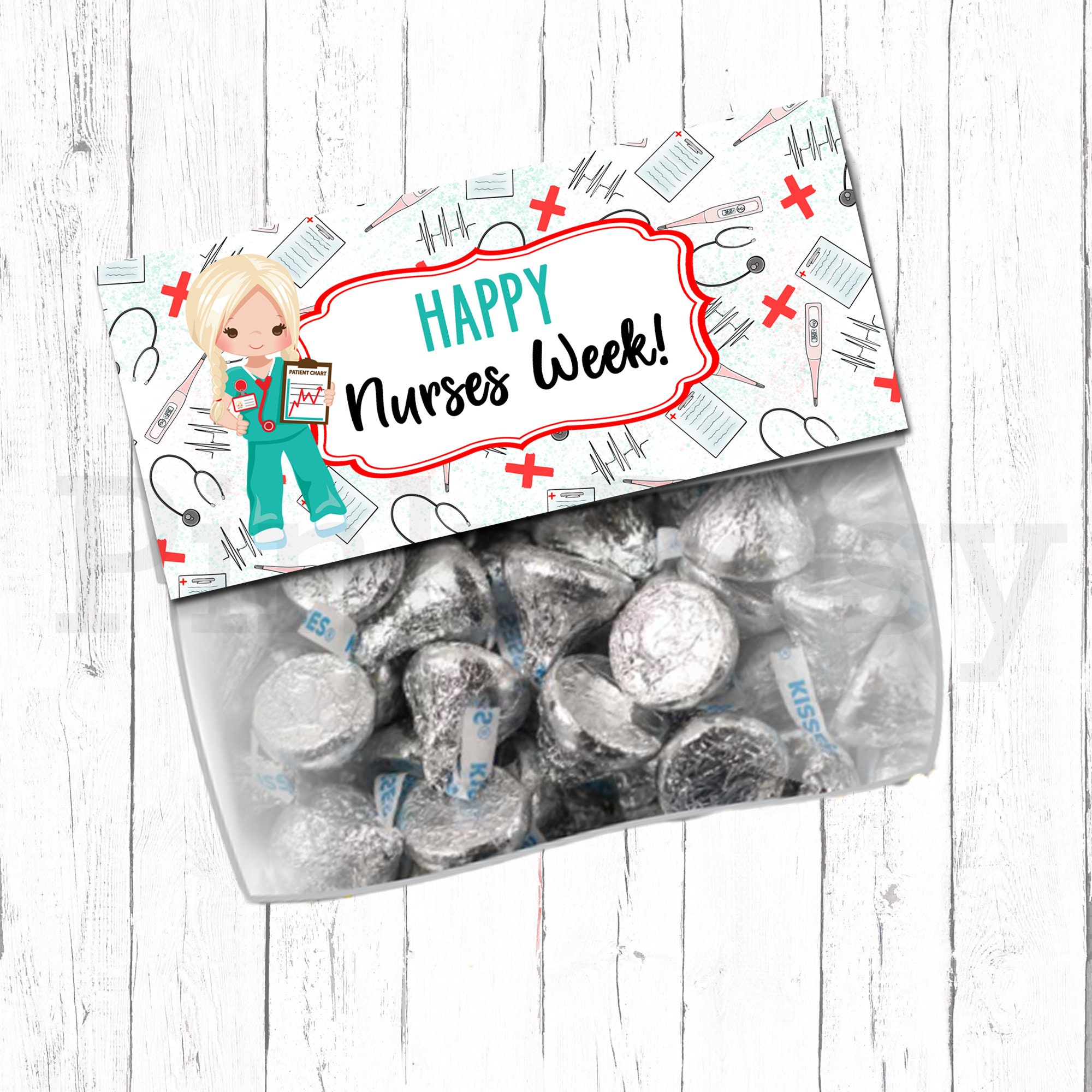 Week Topper Editable Nurses Week Bag Toppers, Nurse Appreciation, Nurse Gift Idea ...