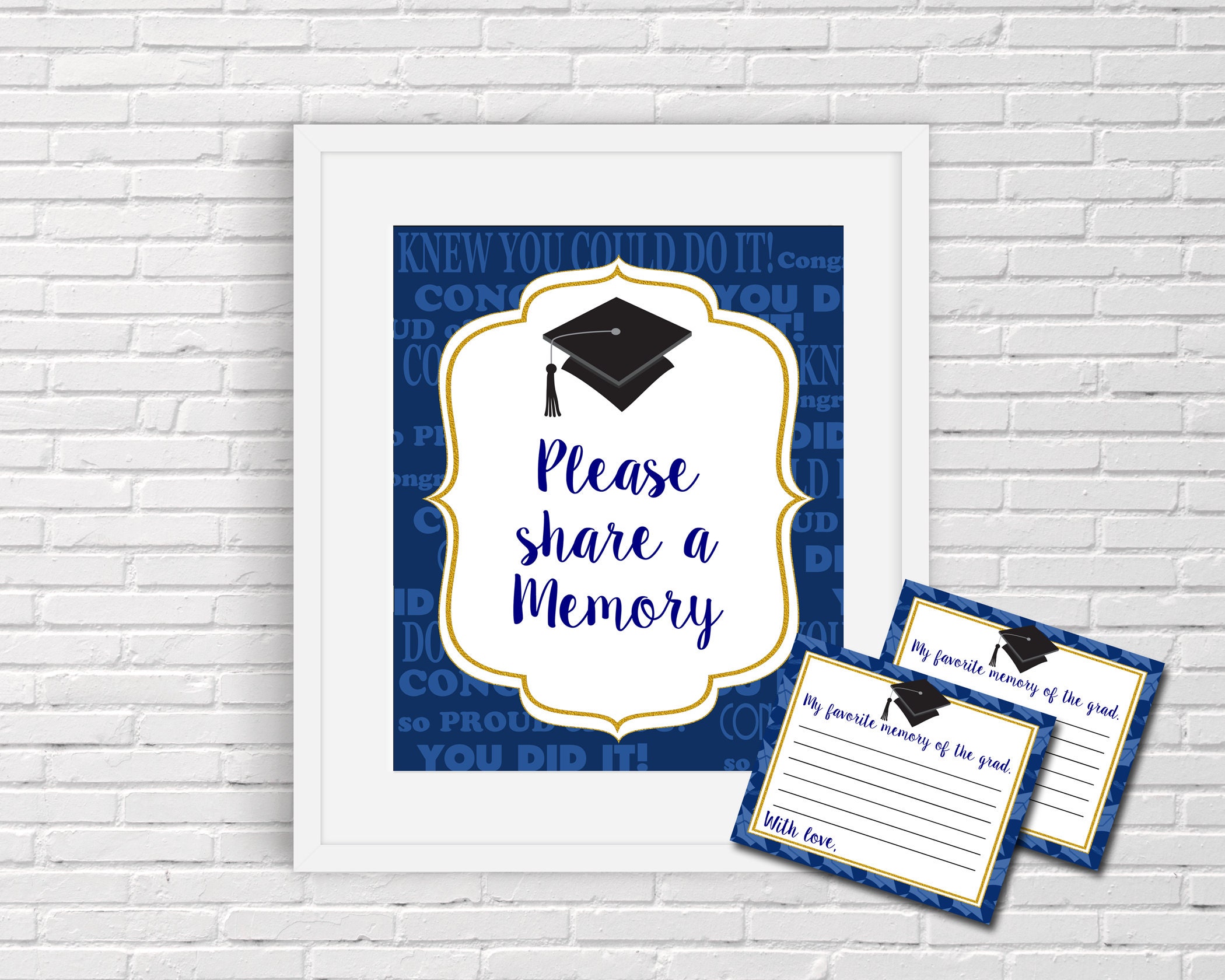 Favorite Memory of the Grad Graduation Memories Share a Etsy