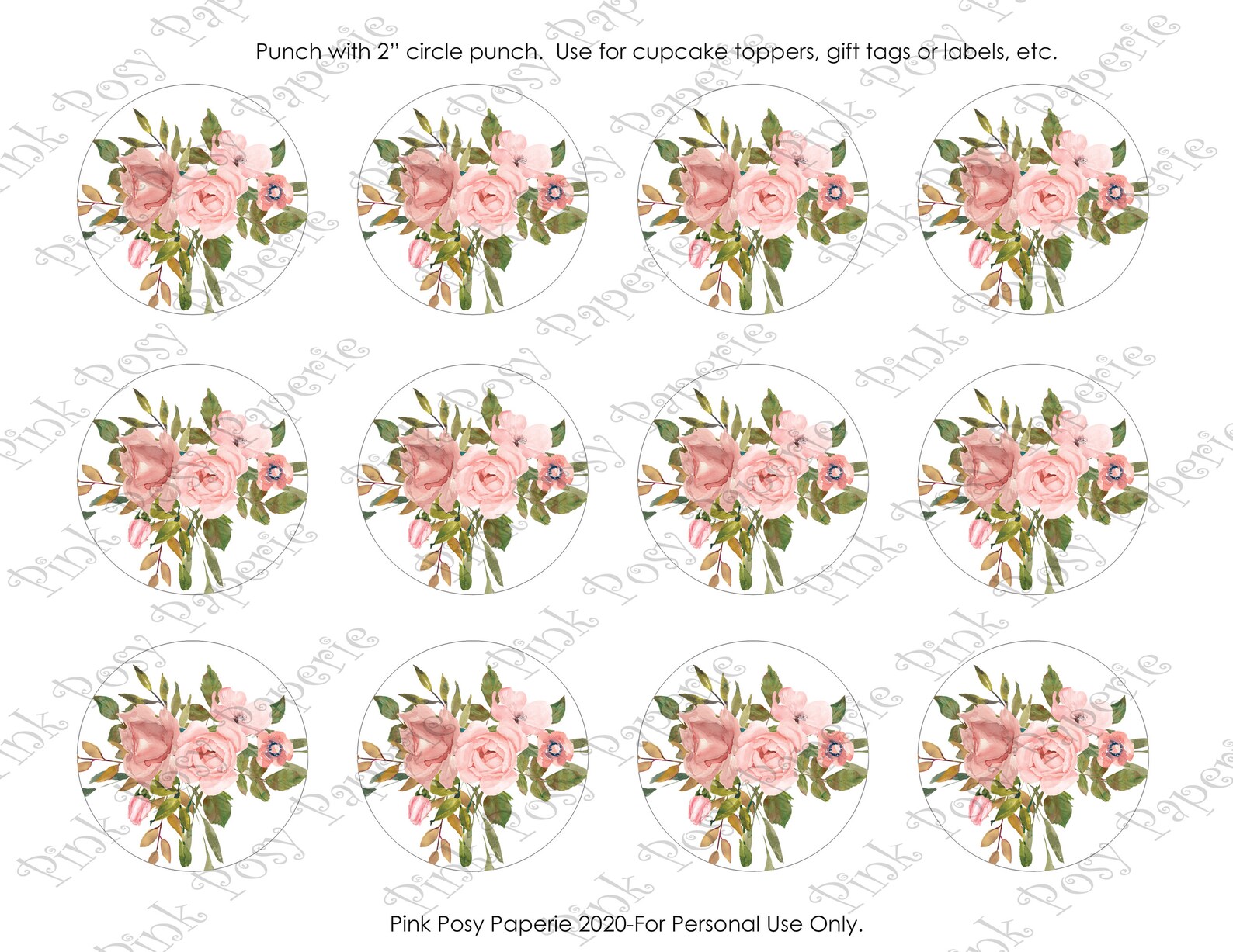 Baby Shower Cupcake Toppers. Baby Girl Cupcake Toppers Shower Etsy