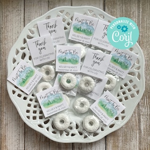 Editable Wedding Mint Favors, Mint to Be, Custom Mints, Mountain Theme ...