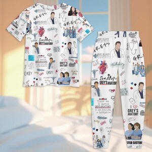 Grey s Anatomy Pajamas Etsy UK