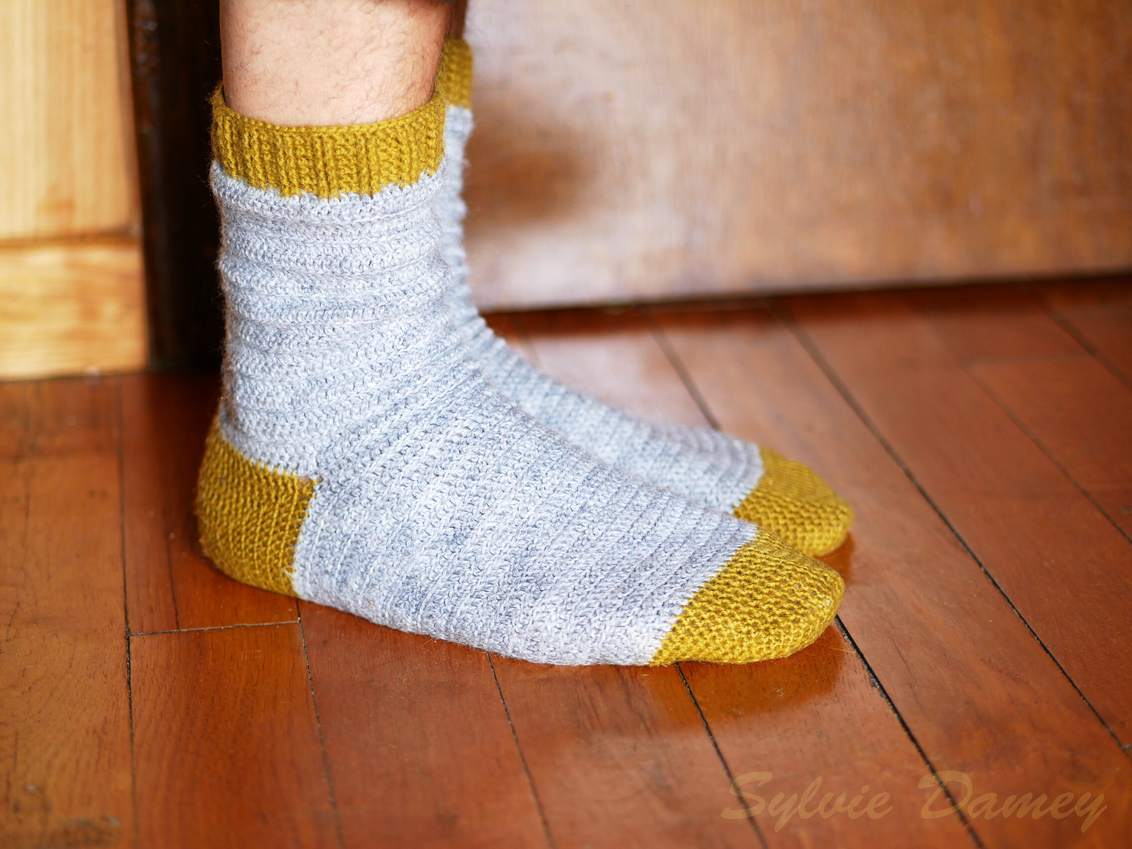 Crochet Sock PATTERN for Men's Socks Bûcheron Socks for Etsy