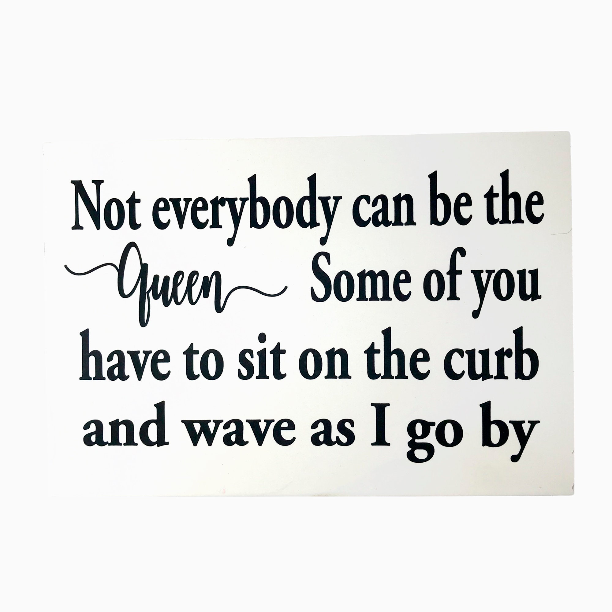 Funny Queen Wood Sign: Diva Gift, Sassy Home Decor - Etsy