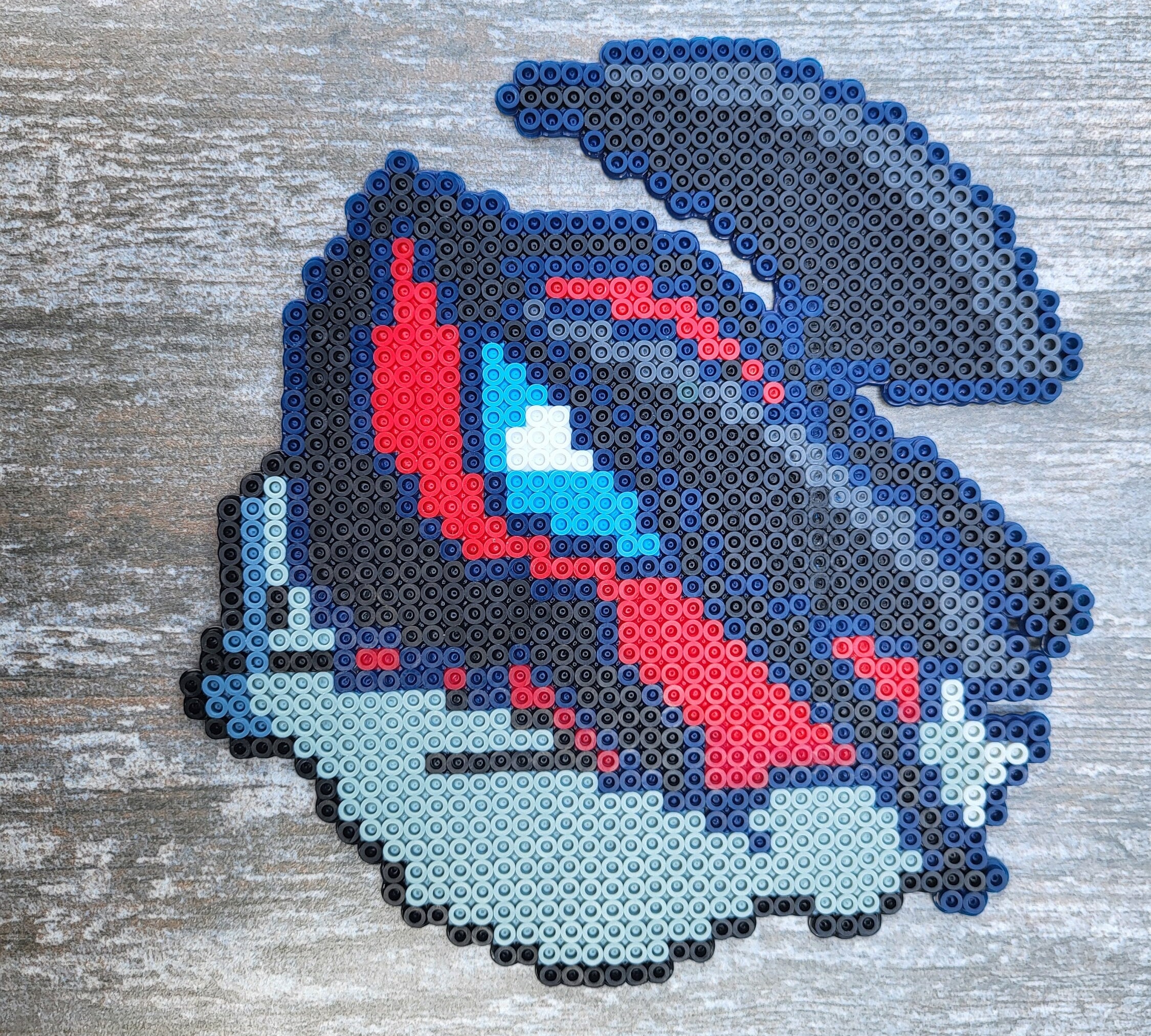 Perler Bead Art Pokemon Yveltal Etsy