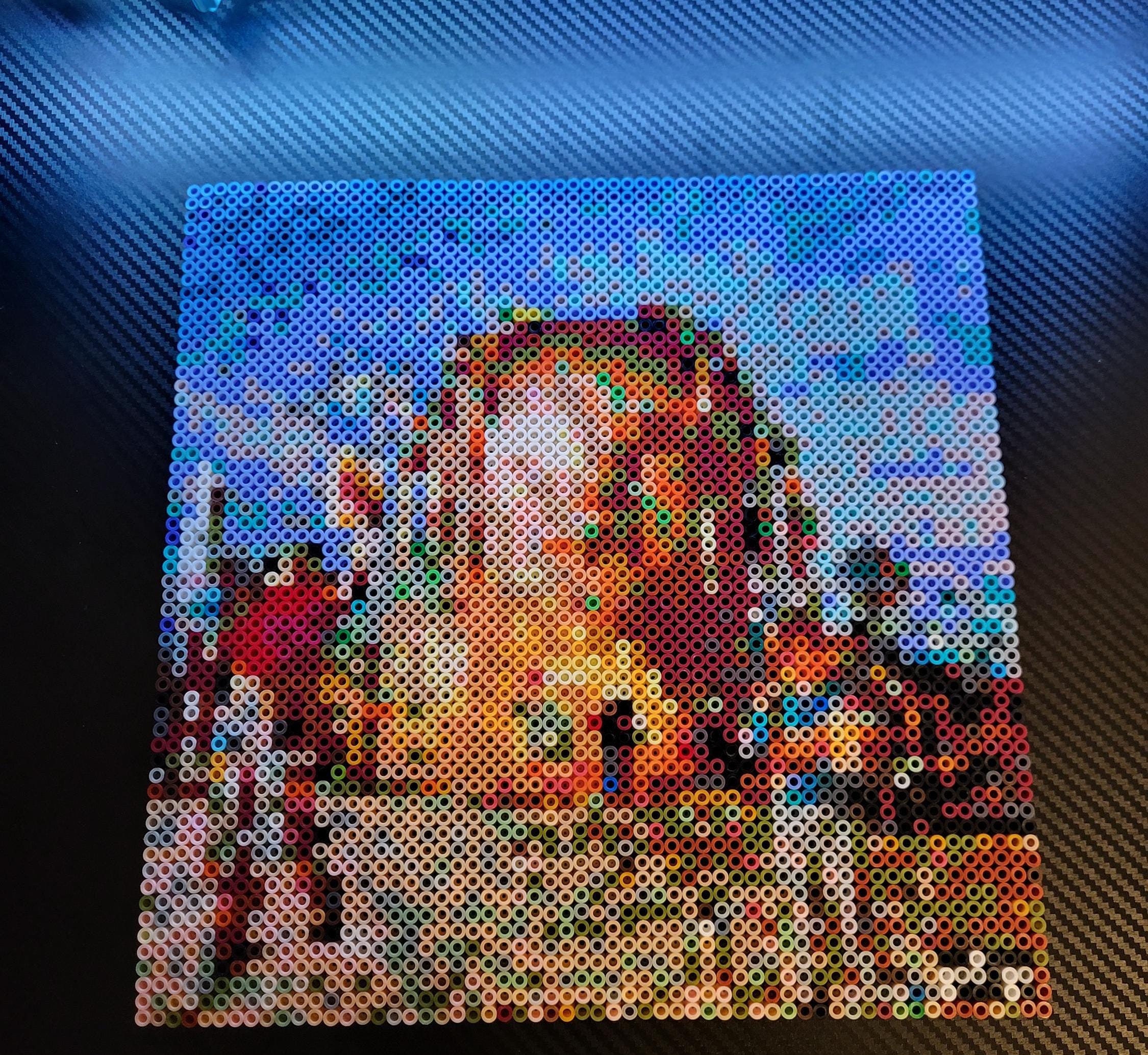 Perler Bead Art (glossy) - Astroworld - Travis Scott - Album - Etsy