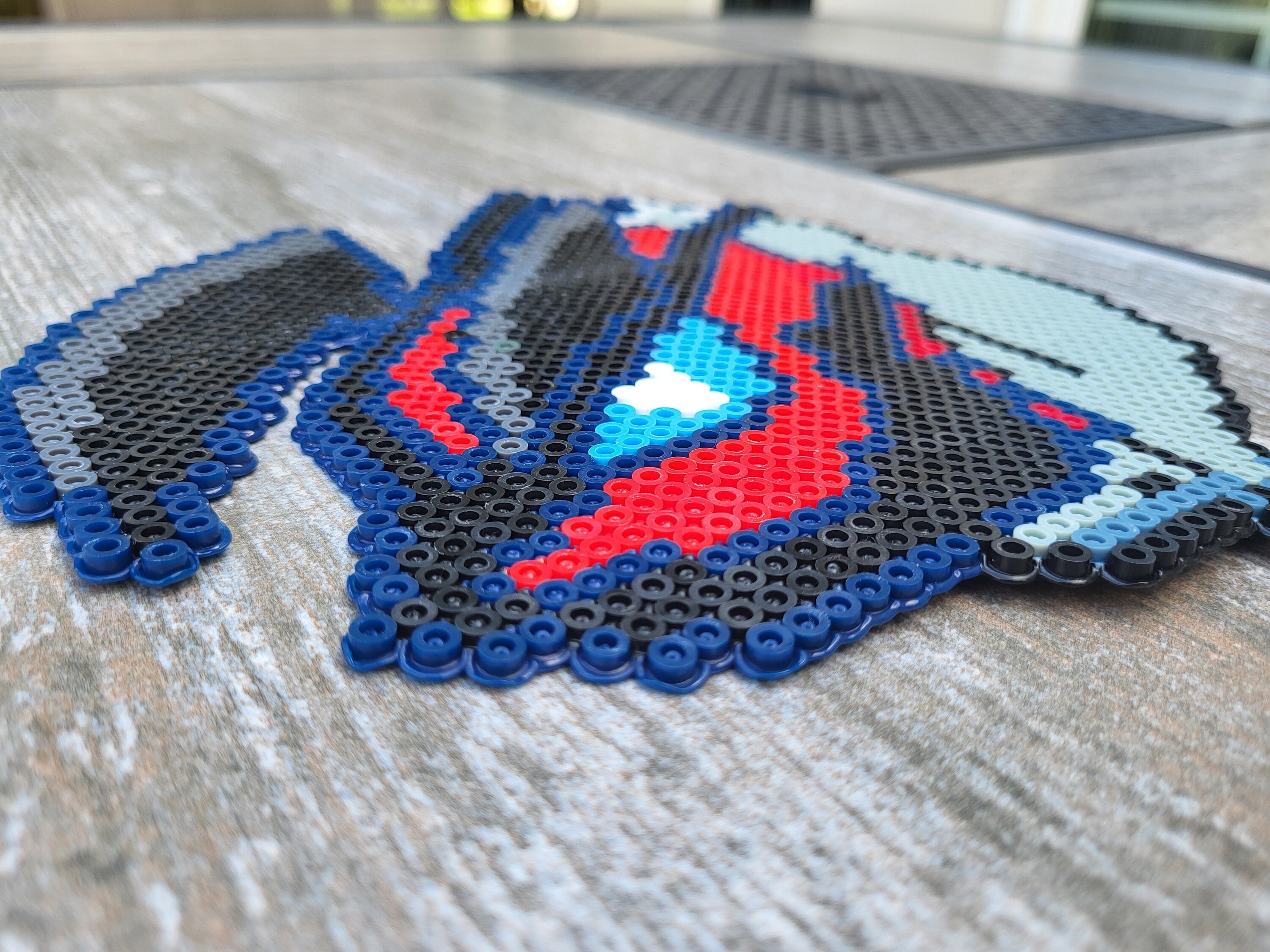 Perler Bead Art Pokemon Yveltal Etsy