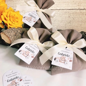 Personalized confetti bags, birth, baptism, communion, events, first birthday, birth confetti