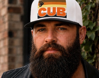 Cub Bear Pride Snapback Hat: LGBTQ+ Gay Subculture Baseball Cap for Queer Festivals