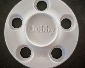 Tapacubos de repuesto Hobby de 5 agujeros blanco