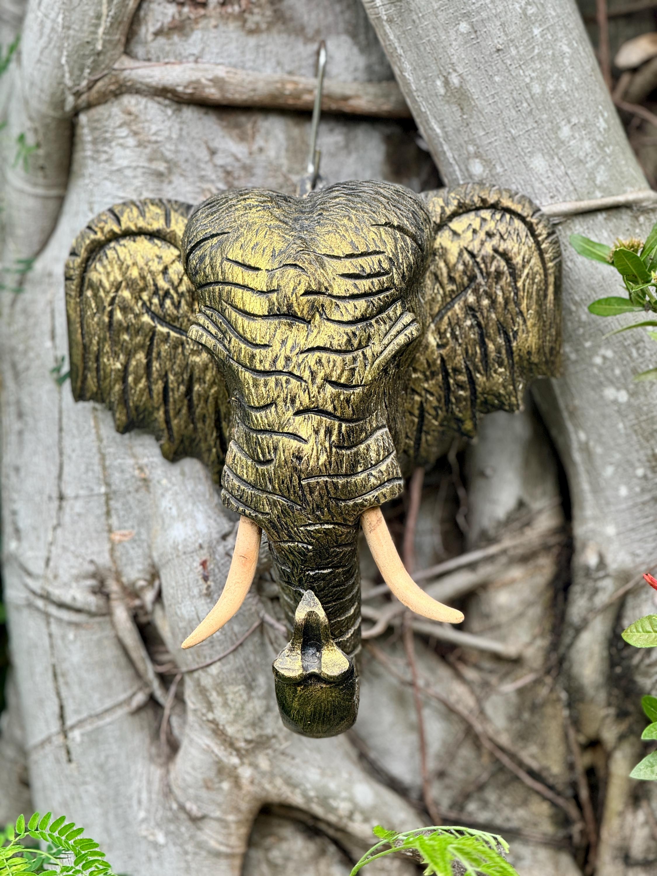 木製品彫刻象 Amazon.co.jp: Land of Simple Treasures 手彫り木製象像 タイ産木製象