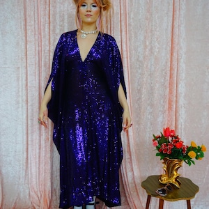 Sequin Kimono Dress - Etsy