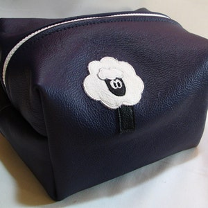 Leather Box Bag, Leather Project Bag