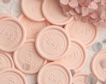 Handmade wax seal stickers, Custom wax seal stickers, Custom any logo, For wedding invitation