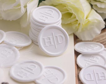 Custom logo wax seal stickers, Self-Adhesive stickers, Wedding wax seal stickers, Handmade wax seal stickers
