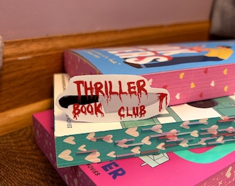 Thriller Book Club sticker