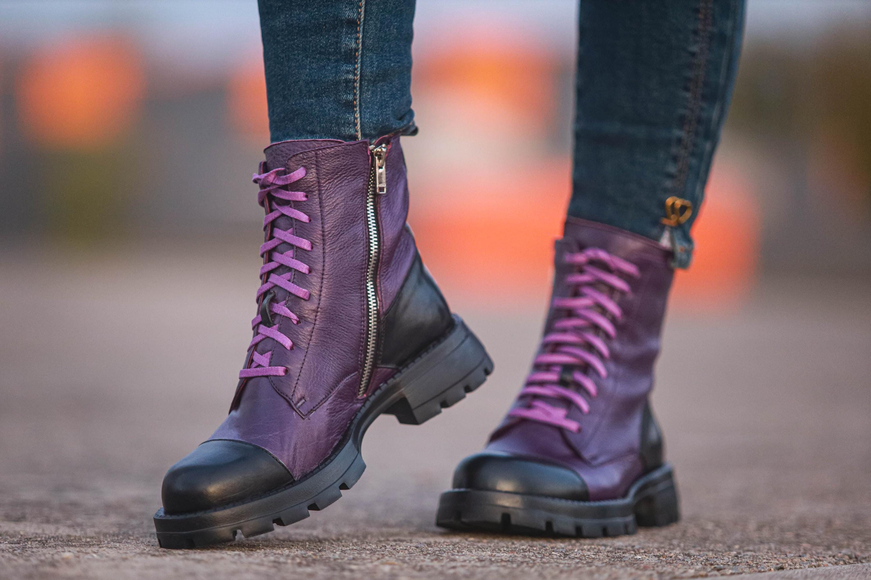 Botas violetas México