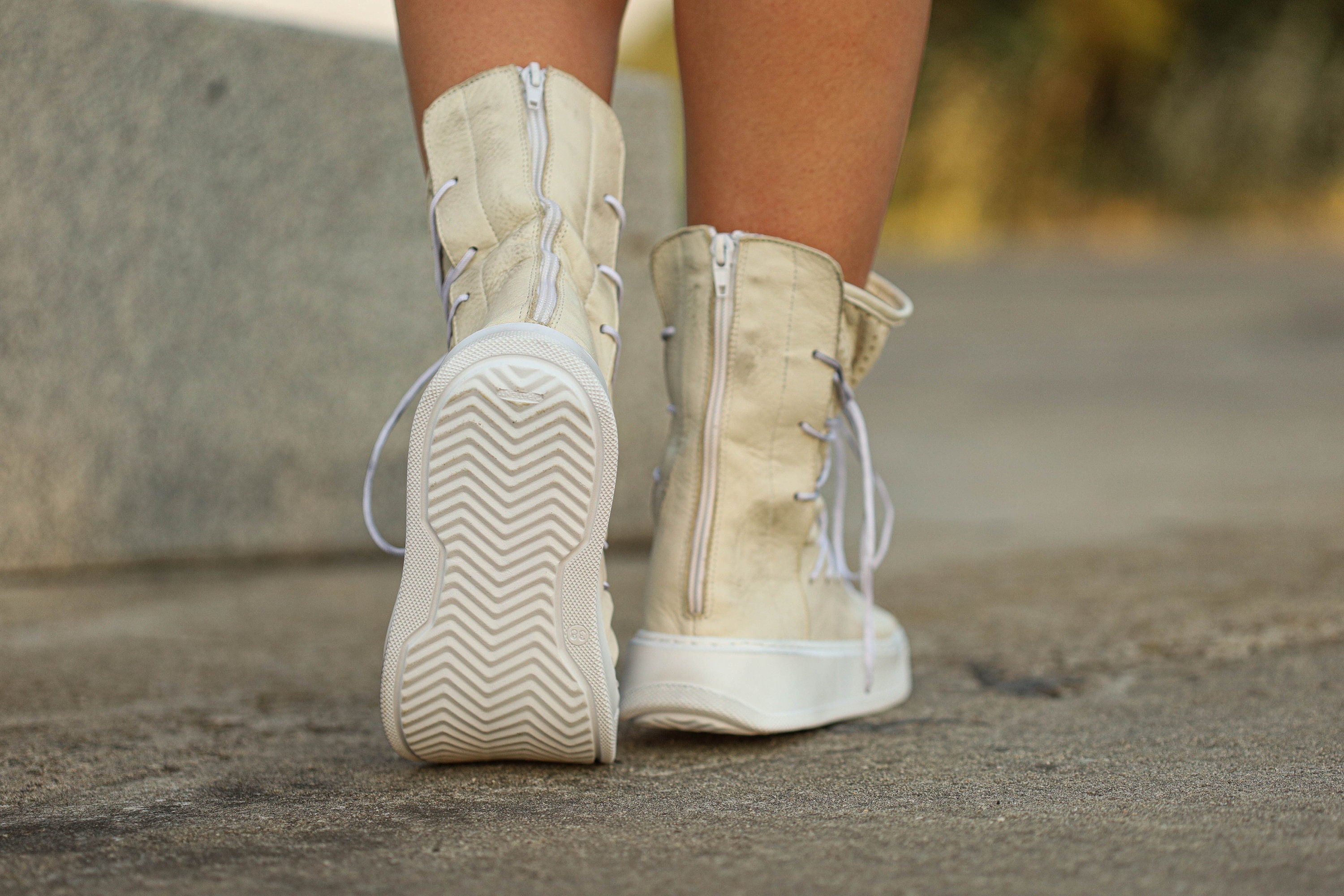 ブーツその他 Off-White 'Tonal Spring' Ankle Boots Amazon.com: Adrenaline Fashion Elegant White Open Toe