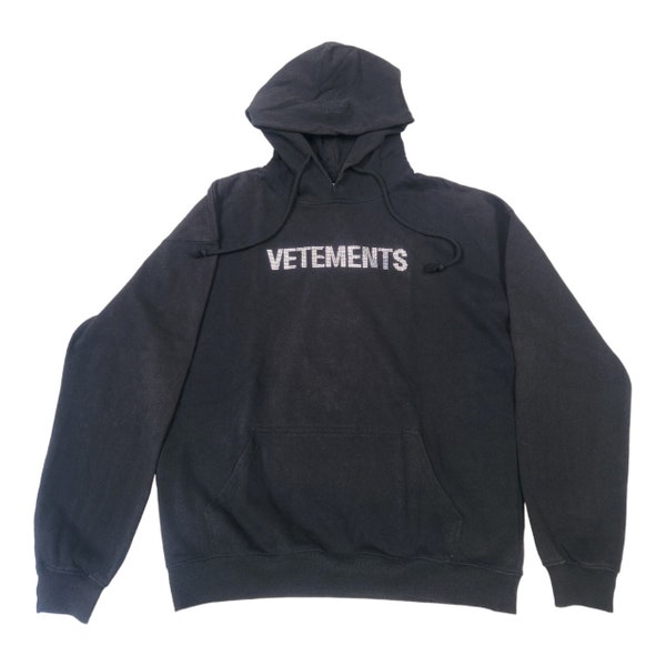 Vetements Rhinestone hoodie