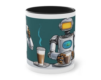 Robots die koffie drinken, 11oz