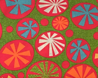 Jenn Ski for Moda - Mod-Century -  #30510 - 100% cotton fabric-Rare,OOP -  1 yard