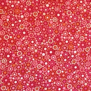 Alexander Henry - Camden Dot - from 2008 - RARE,  OOP - 100% cotton fabric- 1/2 yard
