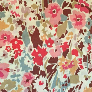 Liberty Art Fabrics - Lifestyle Bloomsbury Collection Garnett Liberty of London UK fabric, 100% cotton fabric- RARE, OOP - 1yd 1 1/2” inches