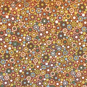 Alexander Henry - Camden Dot - from 2008 - RARE,  OOP - 100% cotton fabric- 1/2 yard