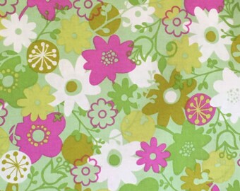 Erin McMorris - Wildwood - pattern # EM11 - Flower Shower - RARE, OOP - 100% cotton fabric- 1 yard