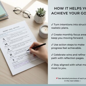 How it helps you achieve your goals: Turn intentions into structured, realistic plans.