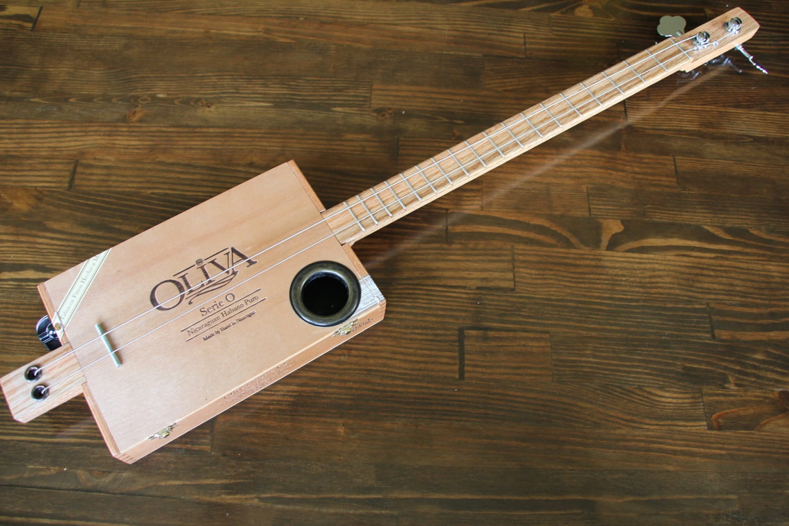 Cigar Box Bass Guitar 2 String Etsy