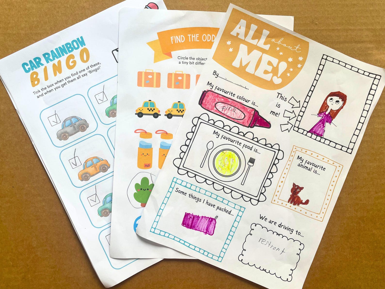 Ultimate Road Trip Puzzle Pack | 50 Page Activity Bundle | Printable ...