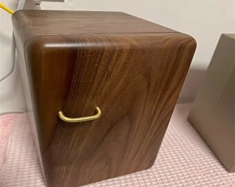 蝶番付きの蓋付き木箱 || ヴィンテージ 木製ボックス / 収納 - Etsy 日本