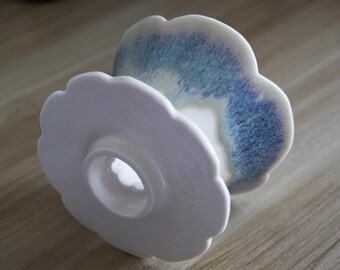 Cafetera de cerámica artesanal con sistema de goteo: Cafetera de vertido de cerámica