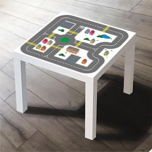 Play street for Ikea Lack adesivo da tavolo stampa digitale bambini
