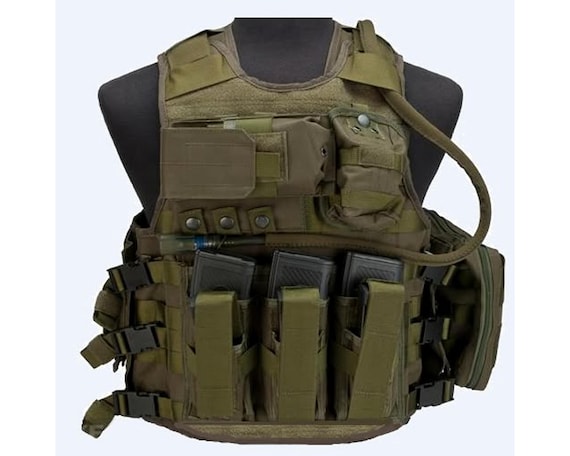 Adjustable Molle Tactical Vest: Breathable 600D Cordura Outdoor Carrier