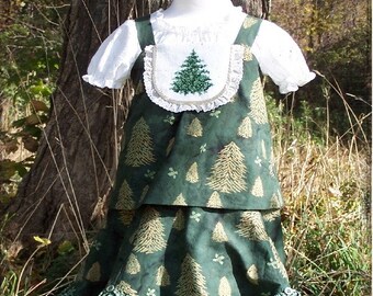 Clearance Sale Evergreen- 3 piece OOAK  Holiday set Free Shipping