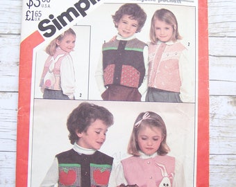 Simplicity 5634 unisex quilted vest pattern