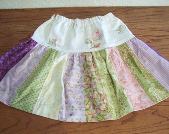 Twirl skirt Summer skirt for girls size 5 6 7