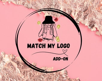MATCH MY LOGO - Editing Services - Color Changing Fee to Match your Logo - Add On