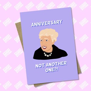 Un anniversaire ? Pas un autre ? ! Carte meme, carte drôle, carte d'anniversaire, carte ancienne, pour lui, pour elle, carte A6 A5 par Funny Honey Studio