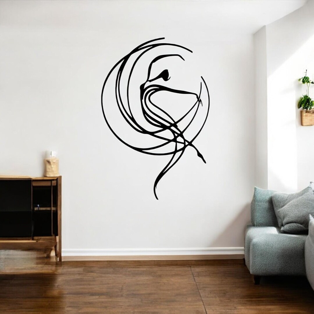 Modern Minimalist Woman Dance Wall Art main image 0