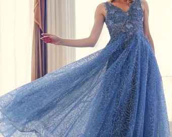 Fee doorzichtige jurk I Prom Goddess-jurk I Baljurk I Fairycore-jurk