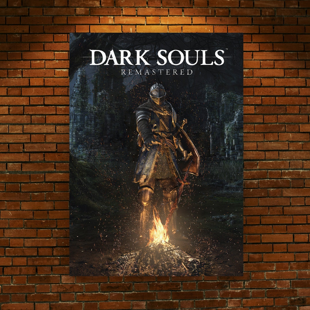 Dark Souls Poster Dark Souls Game Poster Print Custom Gaming Canvas