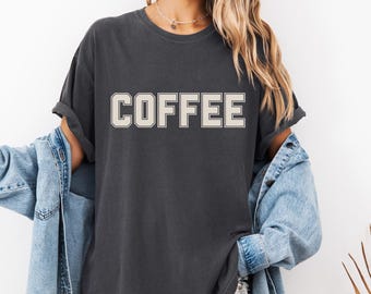 Coffee Lovers T-shirt, Gift for Coffee Lover, Coffee Shirt for Women, Christmas Gift for Coffee Lovers, Love Coffee Tee, Coffee T-shirt Gift
