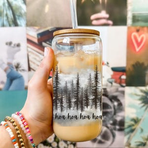 Hoa Hoa Hoa Hoa Hoa Tumbler, Twilight Inspired Tumbler,Forks Washington Cup, Twilight Hoa Hoa Hoa Glass, Book Lover Gift, Hoa Hoa Hoa Season