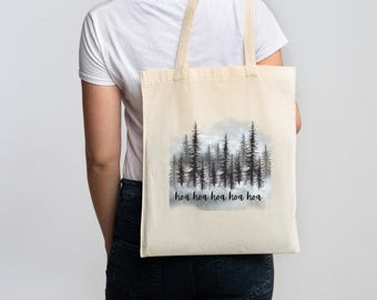 Hoa Hoa Hoa Hoa Hoa Tote Bag, Twilight Inspired Tote, Forks Washington Bag, Twilight Hoa Hoa Hoa Tote, Book Lover Gifts, Hoa Hoa Hoa Season